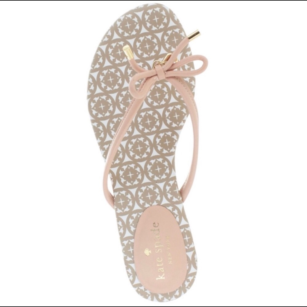 Kate Spade Mistic Pink Flip Flop size 7